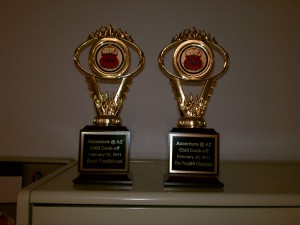 Trophies for chili